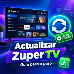 Cómo actualizar Zuper TV a la última versión