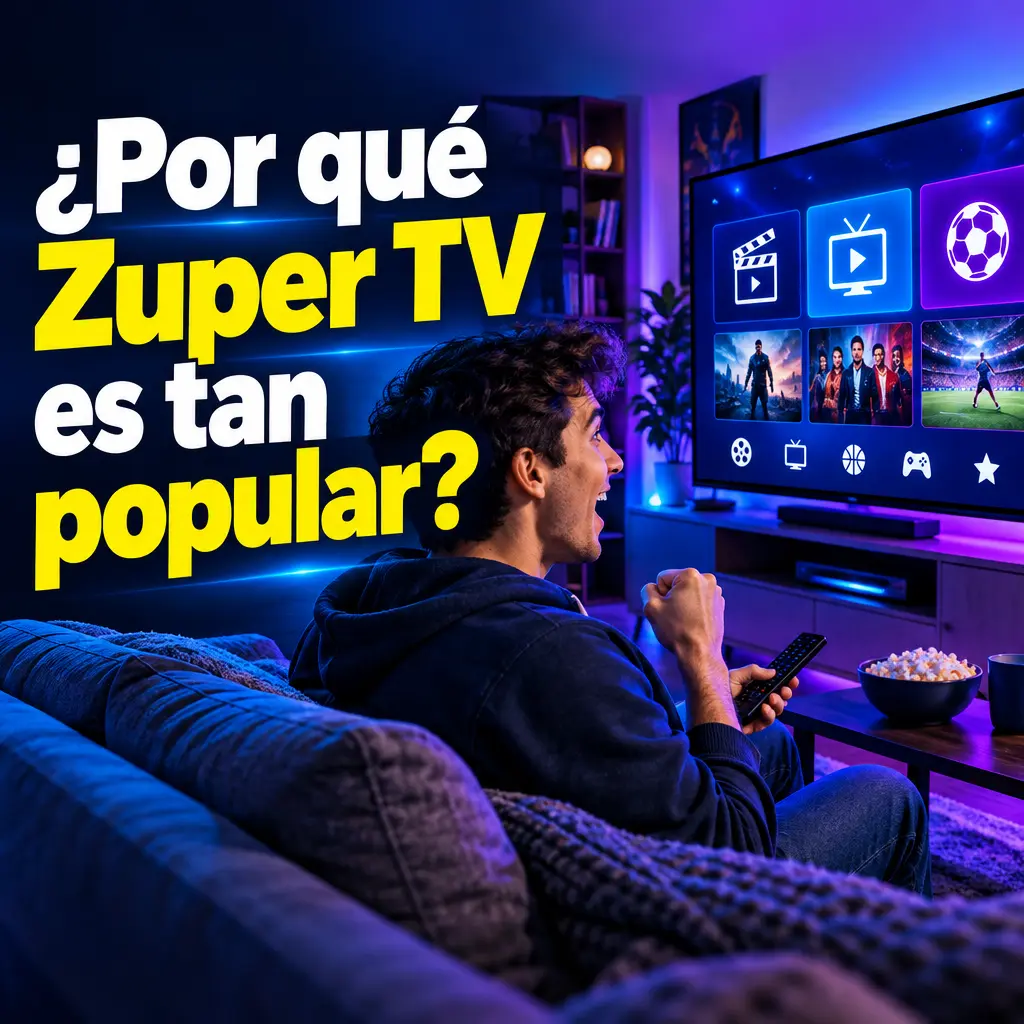 Por qué Zuper TV es tan popular ahora mismo